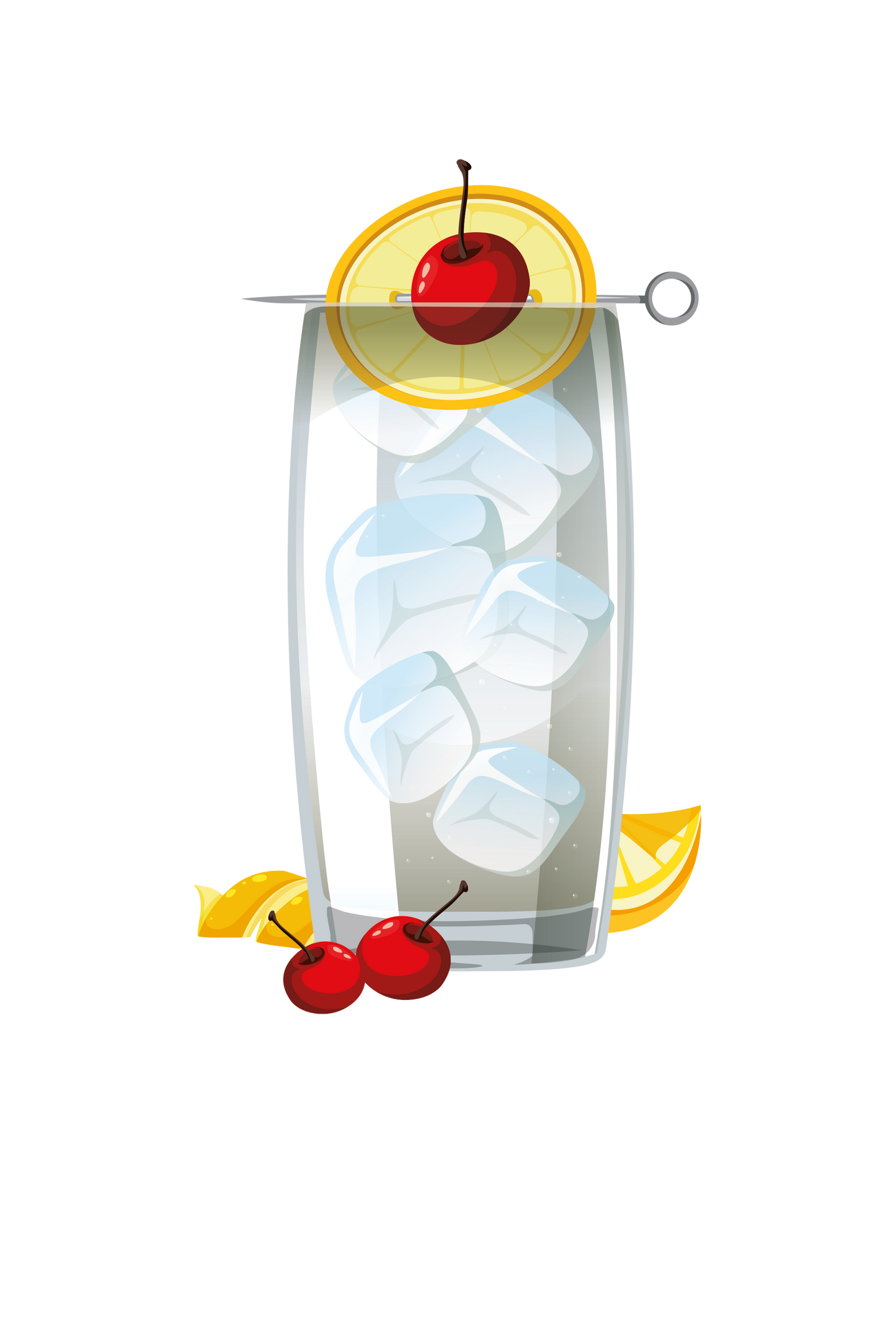 Tom Collins - Cafe plate