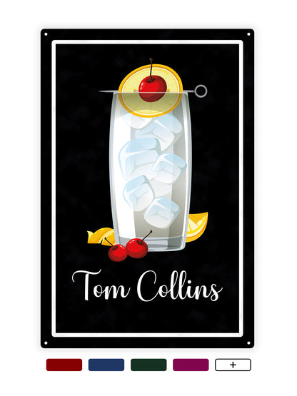 Tom Collins - Cafe plate