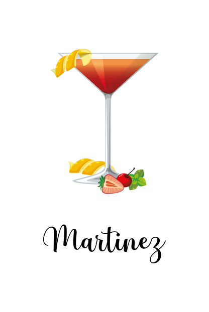 Martinez - Cafe board