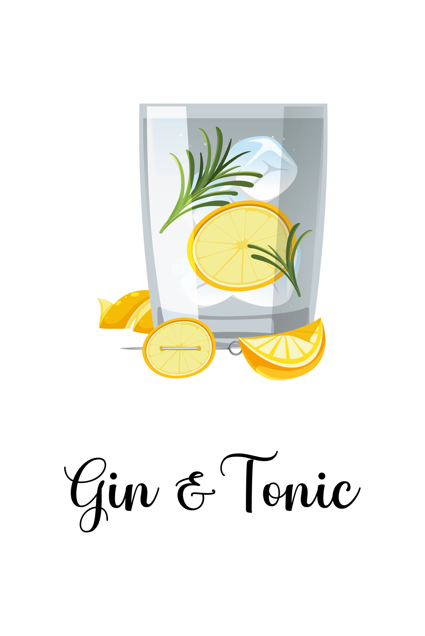 Gin & Tonic - Cafe bord