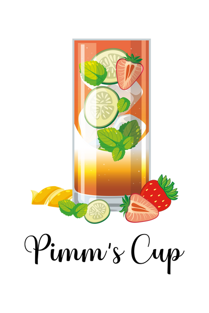 Pimms Cup - Cafe bord