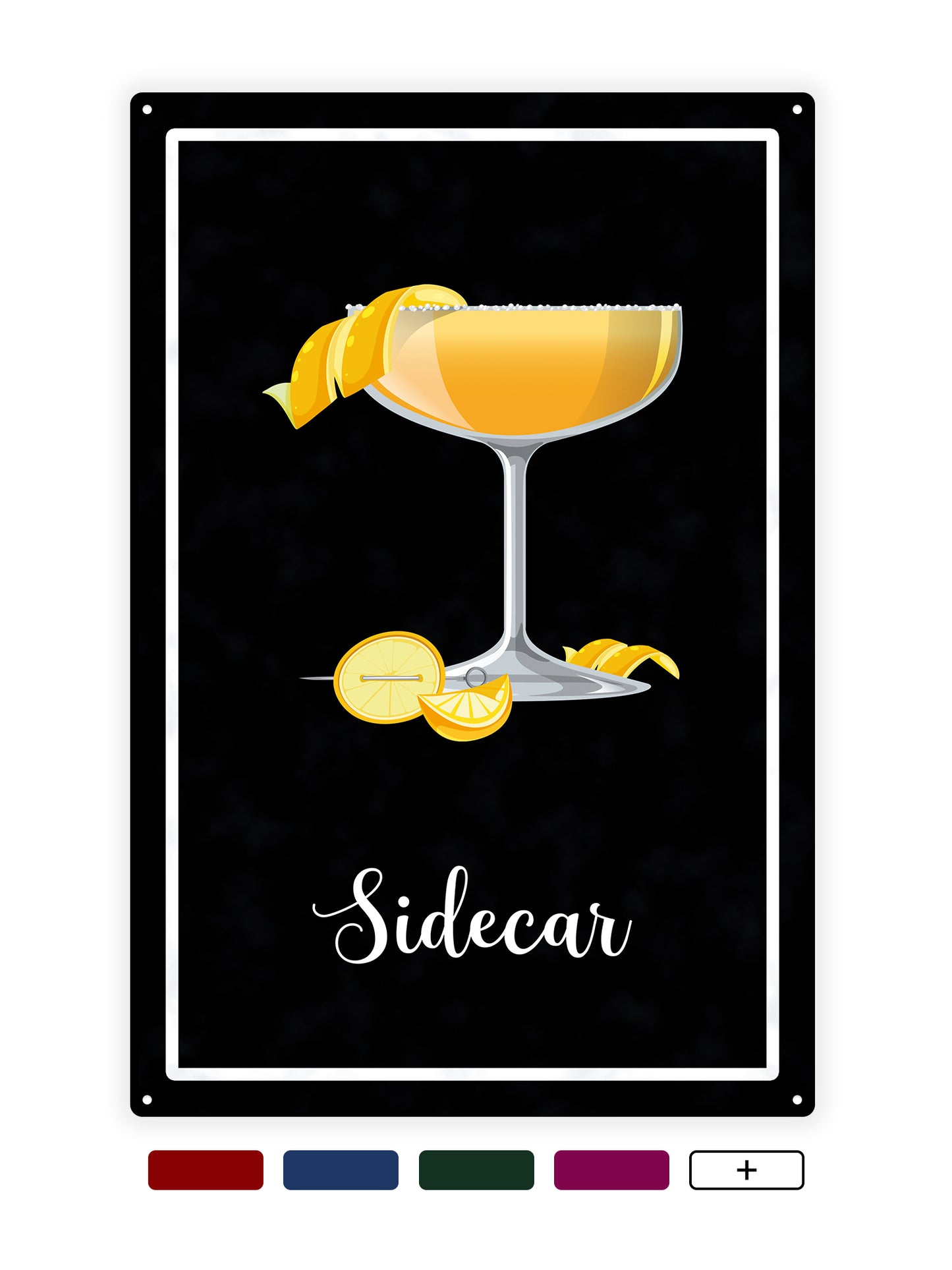 Sidecar - Cafe sign 