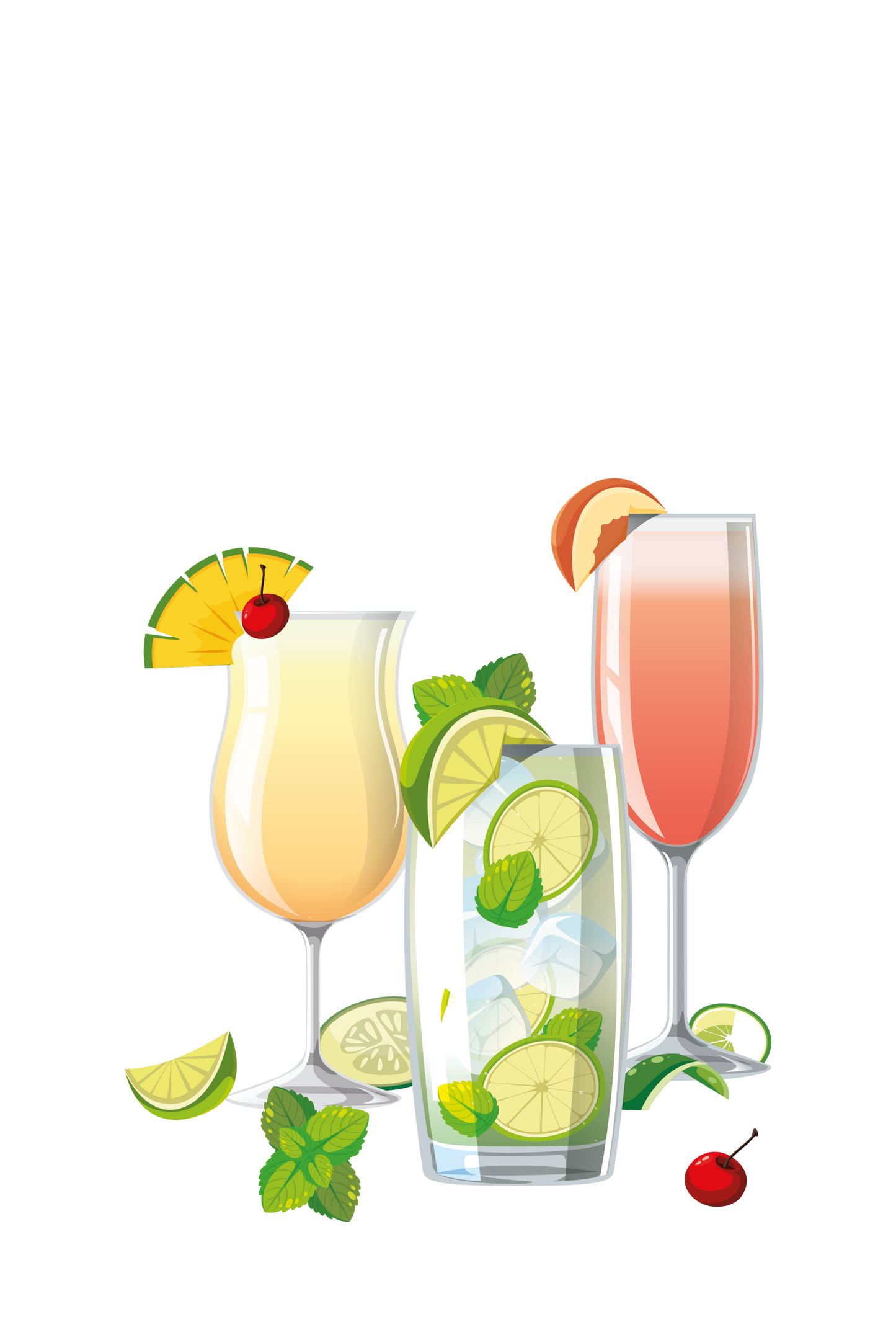 Cocktail menu twee - Cafe bord