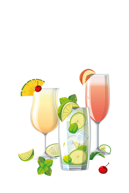 Cocktail menu twee - Cafe bord