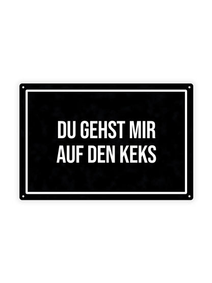 You are happy with the keks - Metal Wall Sign