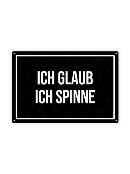 Kummerspeck - Metal Wall Sign