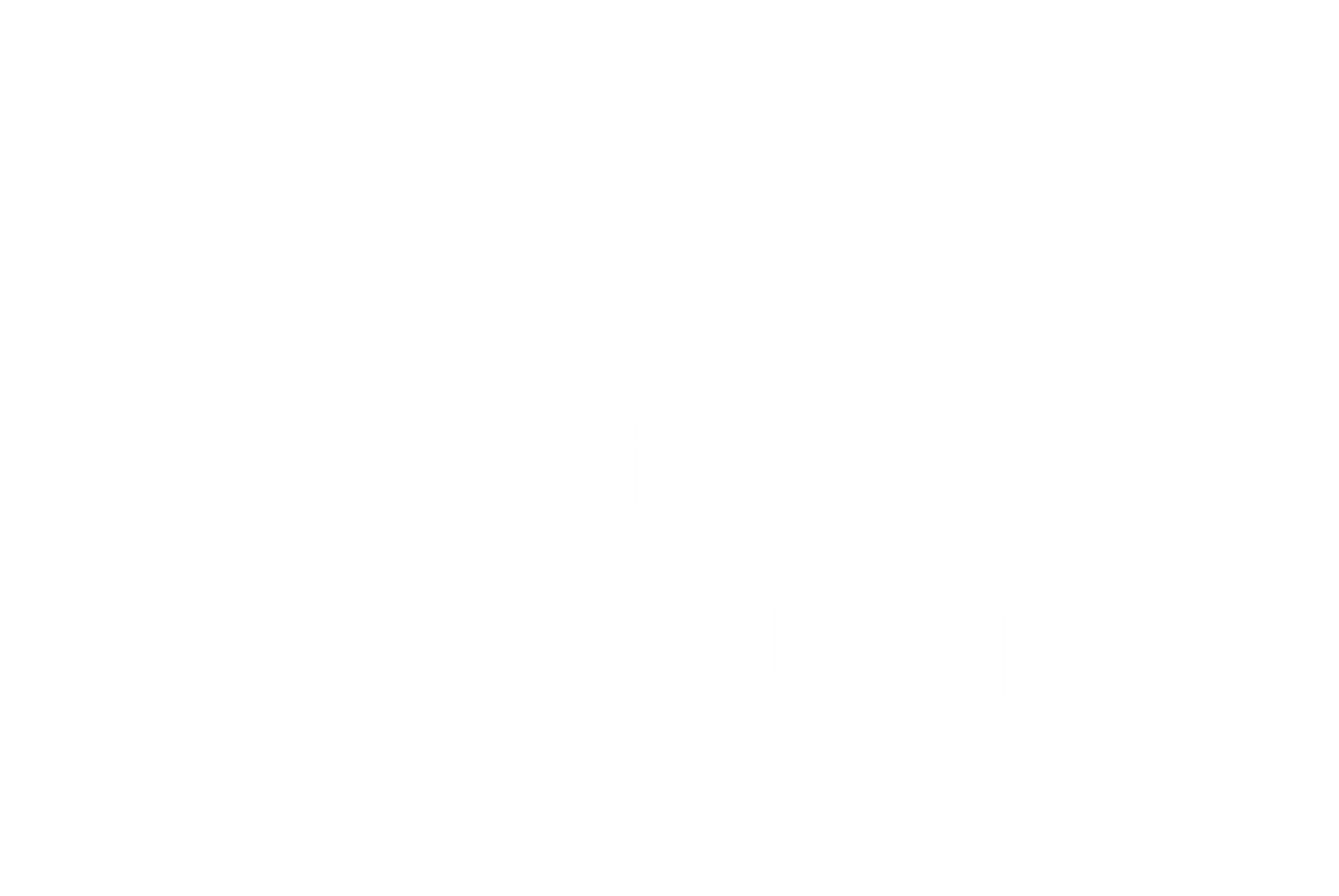Das Blaue Vom Himmel Versprechen - Metal Wall Sign