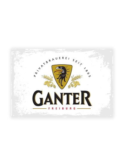 Ganter - Metal Wall Sign