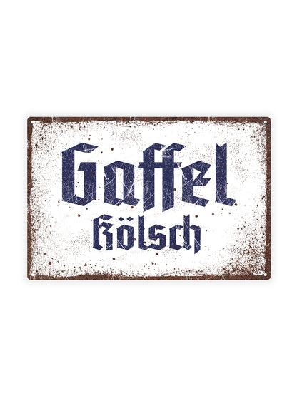Gaffel Kölsch - Metal Wall Sign