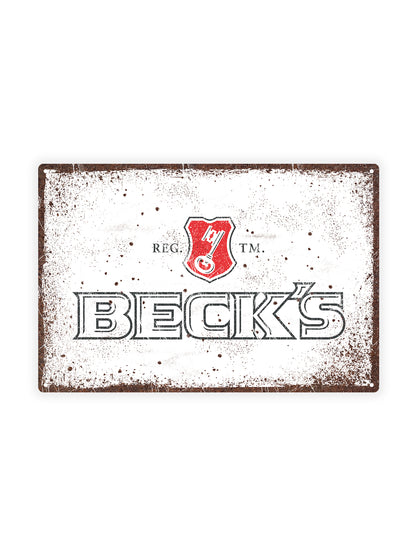 Becks - Metal Wall Sign