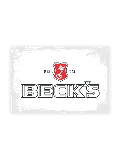 Becks - Metal Wall Sign