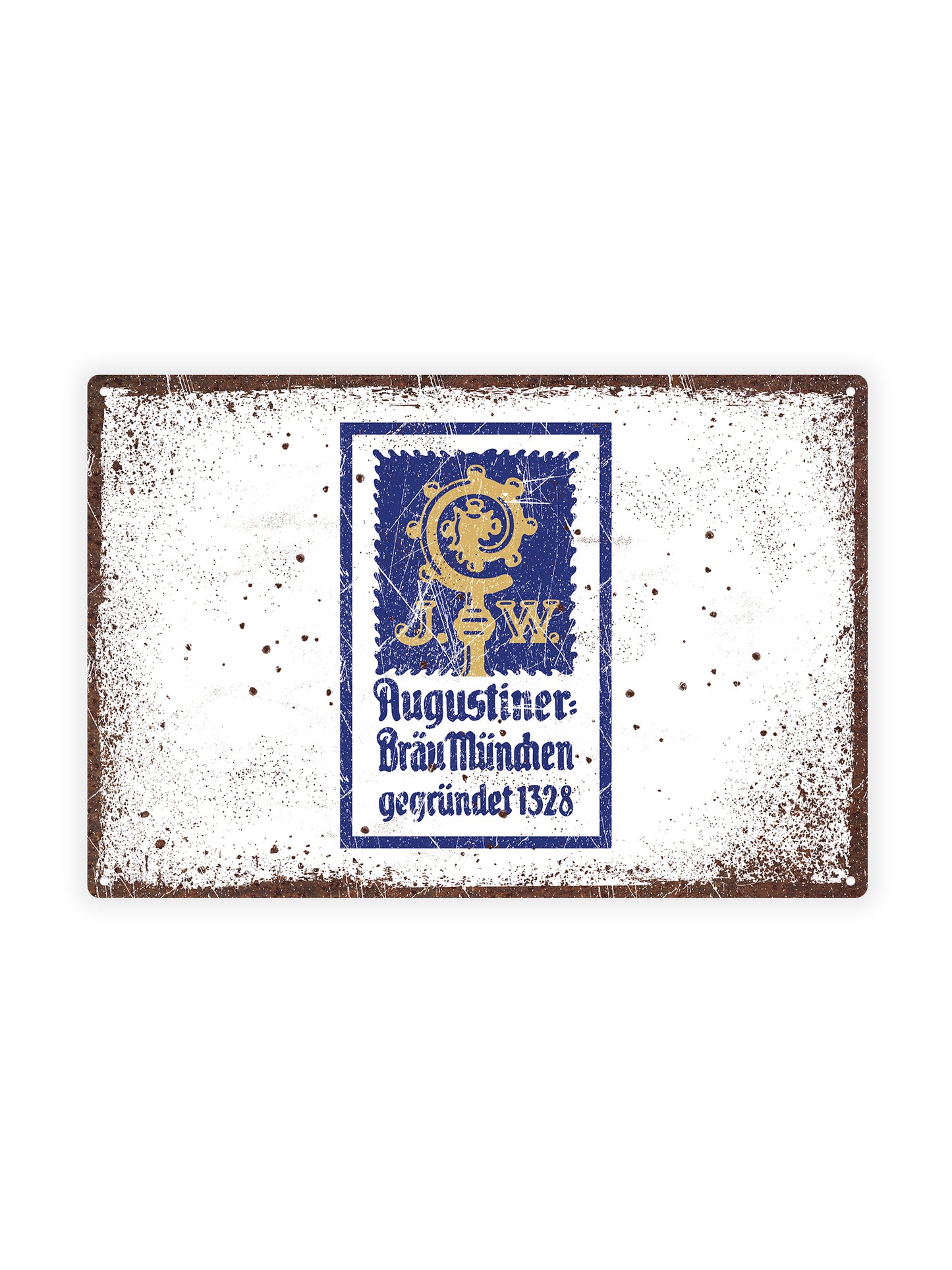 Augustiner: BrauMunchen - Metal Wall Sign