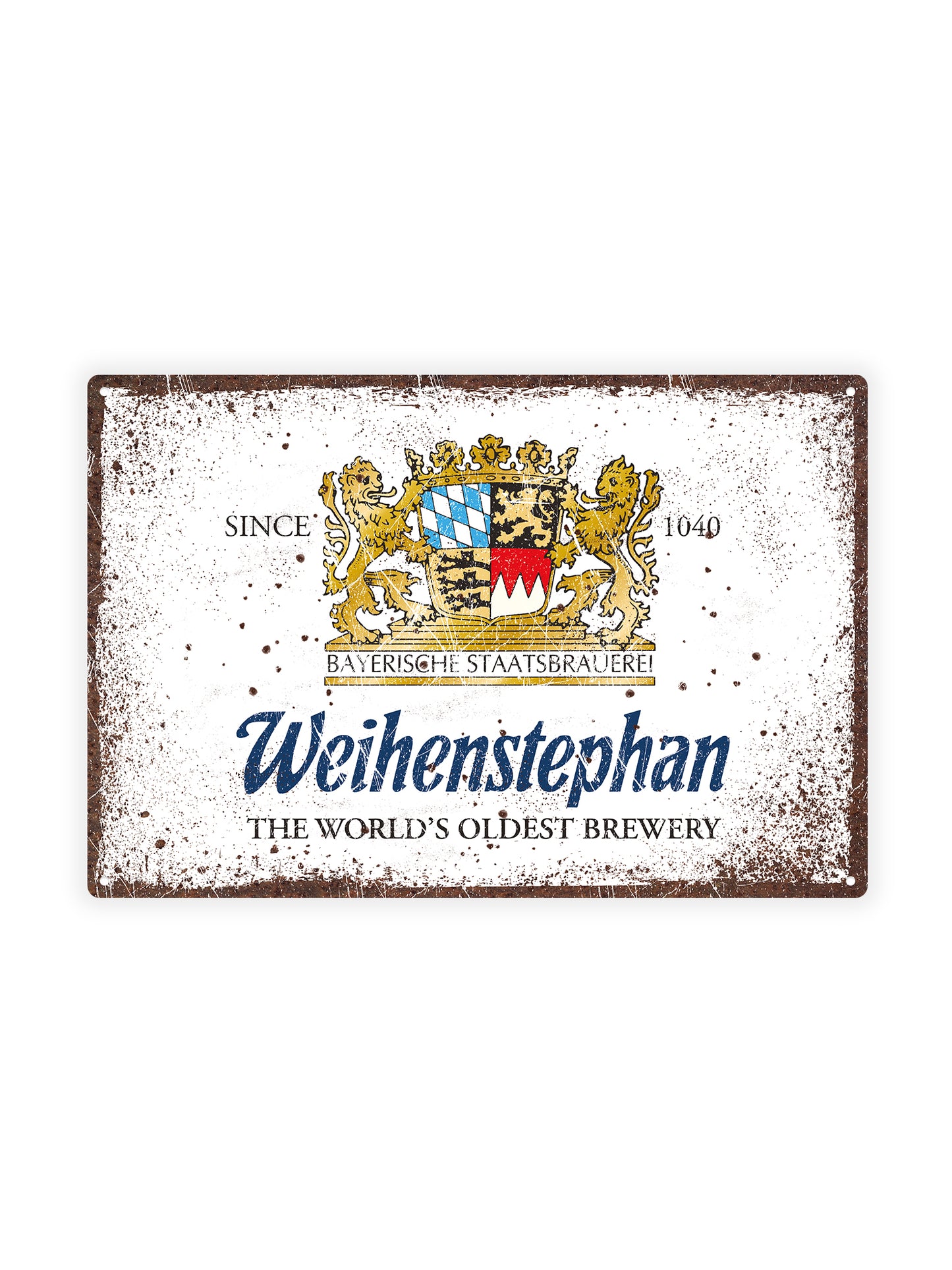 Weihenstephan - Metal Wall Sign