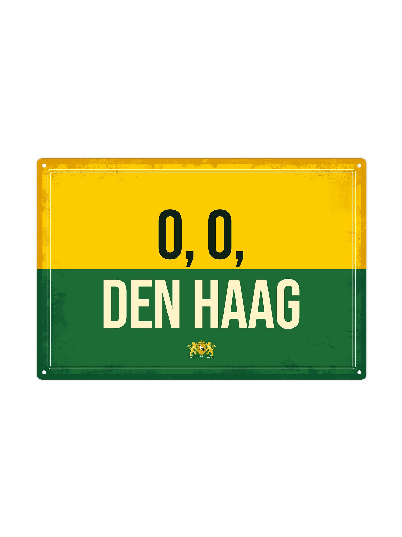 O, O, Den Haag - Haags Bord - Den Haag