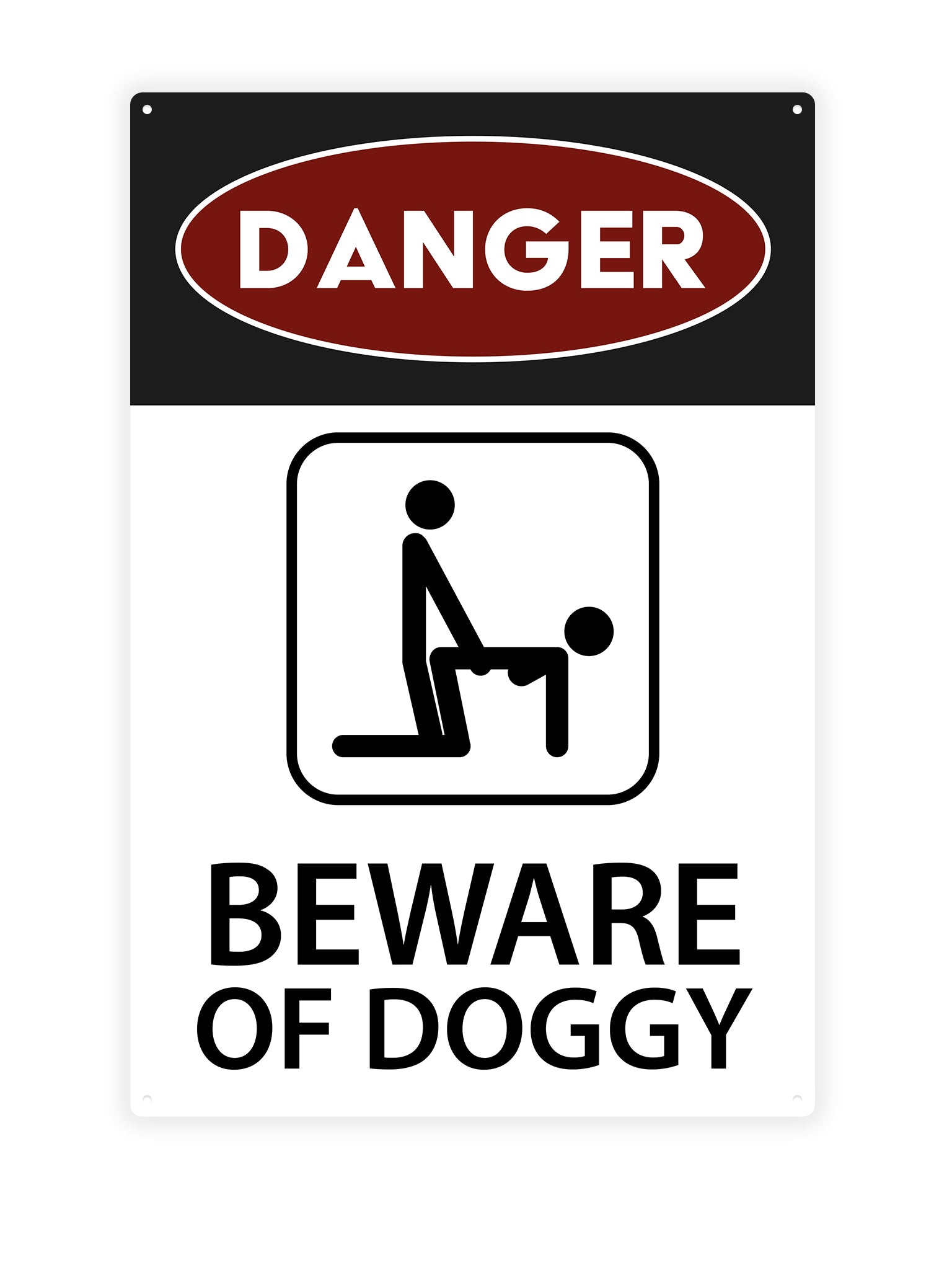 Danger beware of Doggy
