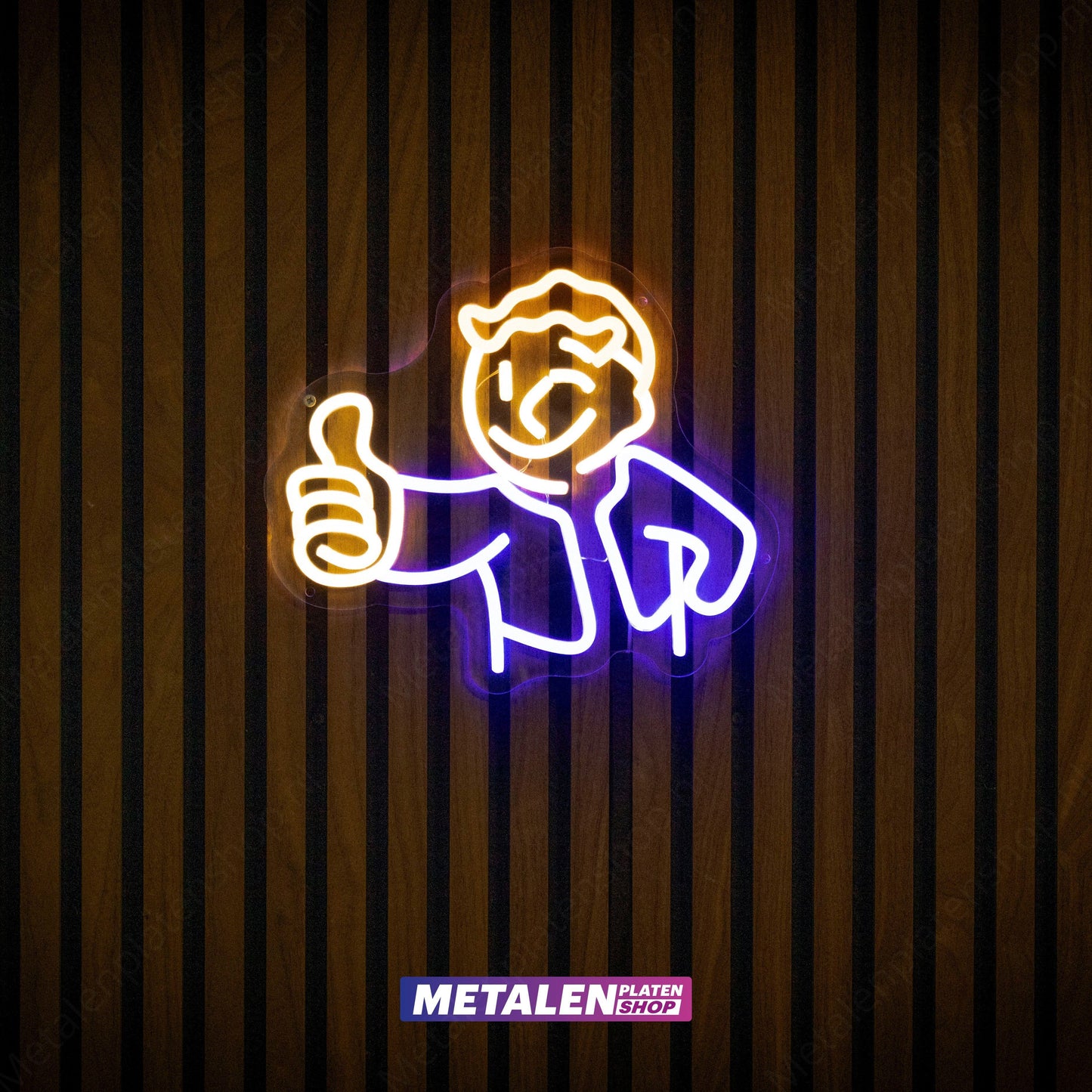 Fallout - Neonschild - LED