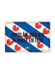 Fryslân, da habe ich Schluckauf und weine. - Frisian Plates
