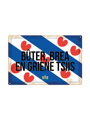 Butter, Brea und Griene Tsiis – Frieslandse Borden 