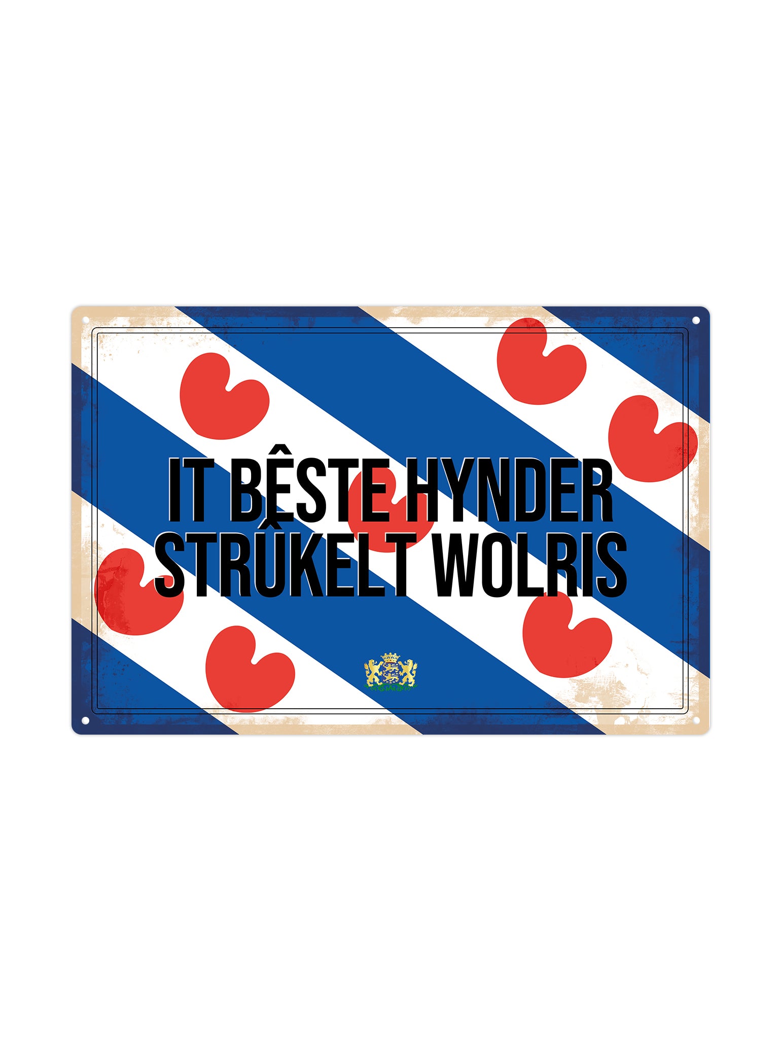 It bêste hynder strûkelt wolris - Frieslandse Borden