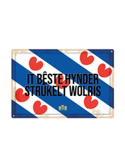 It bêste hynder strûkelt wolris - Frieslandse Borden