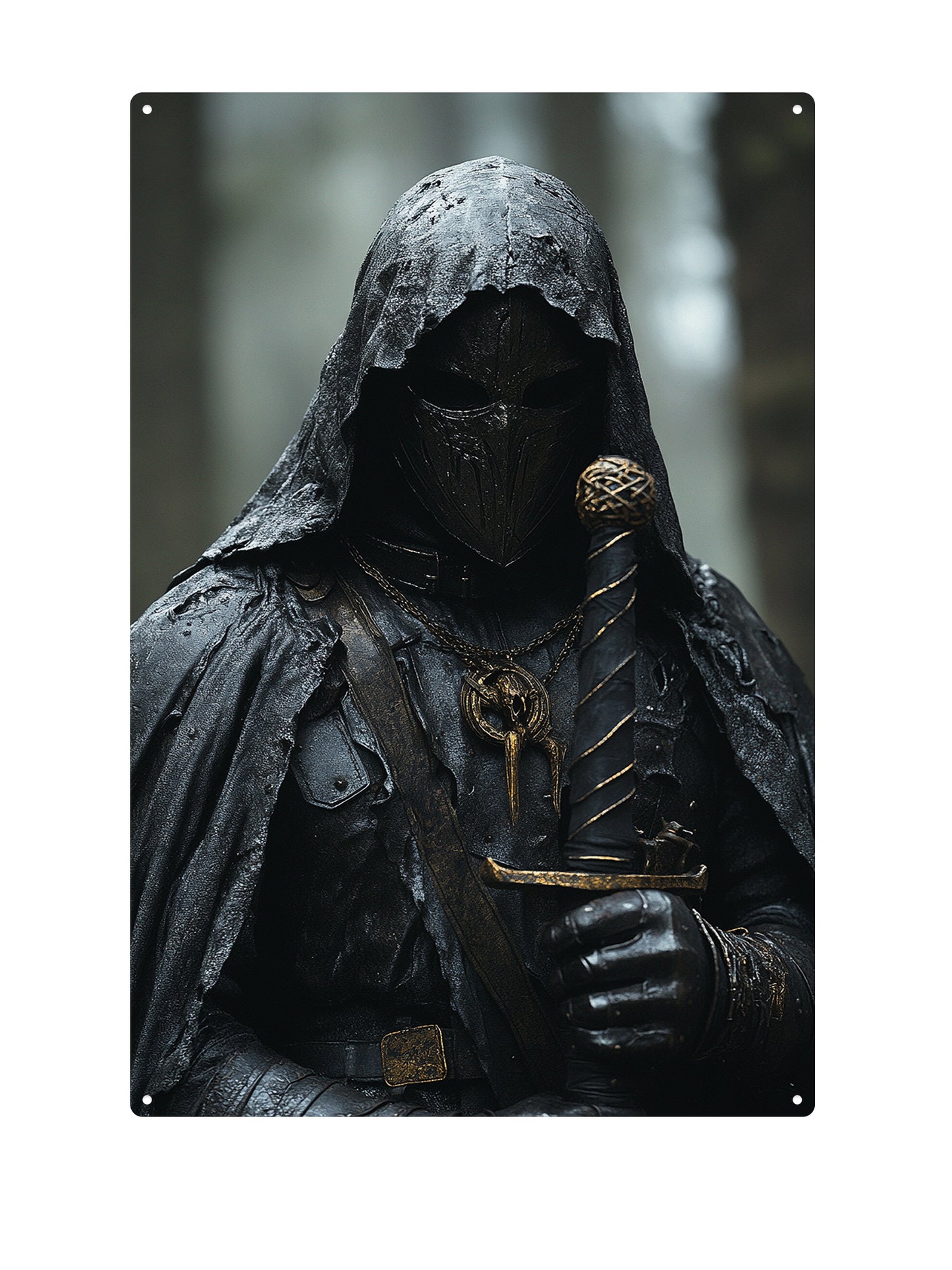 Dark figure with sword