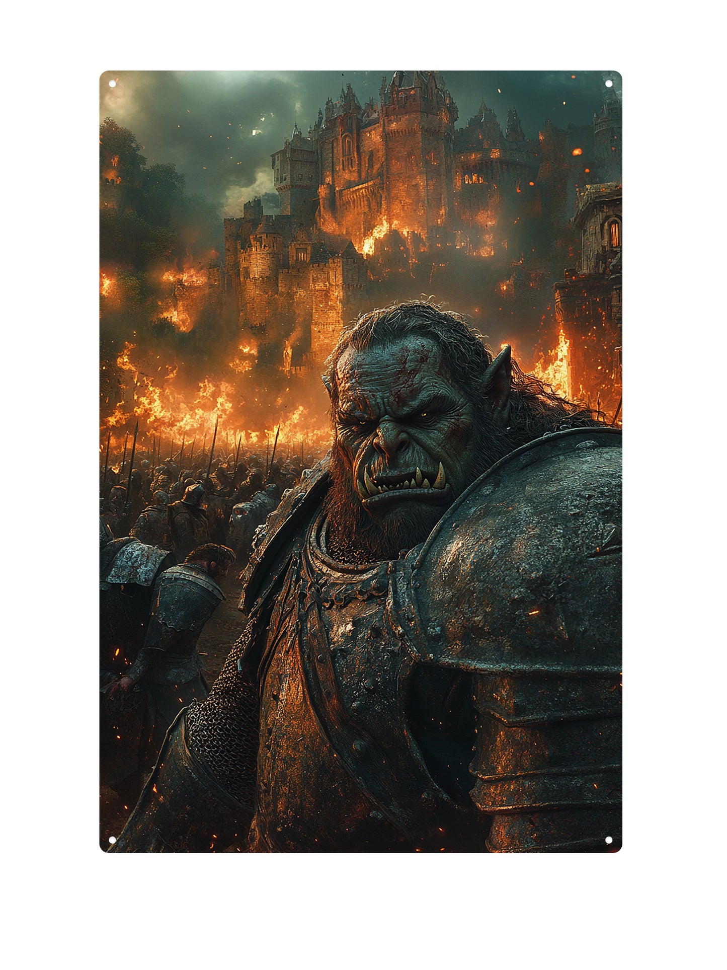 Orc during the battle