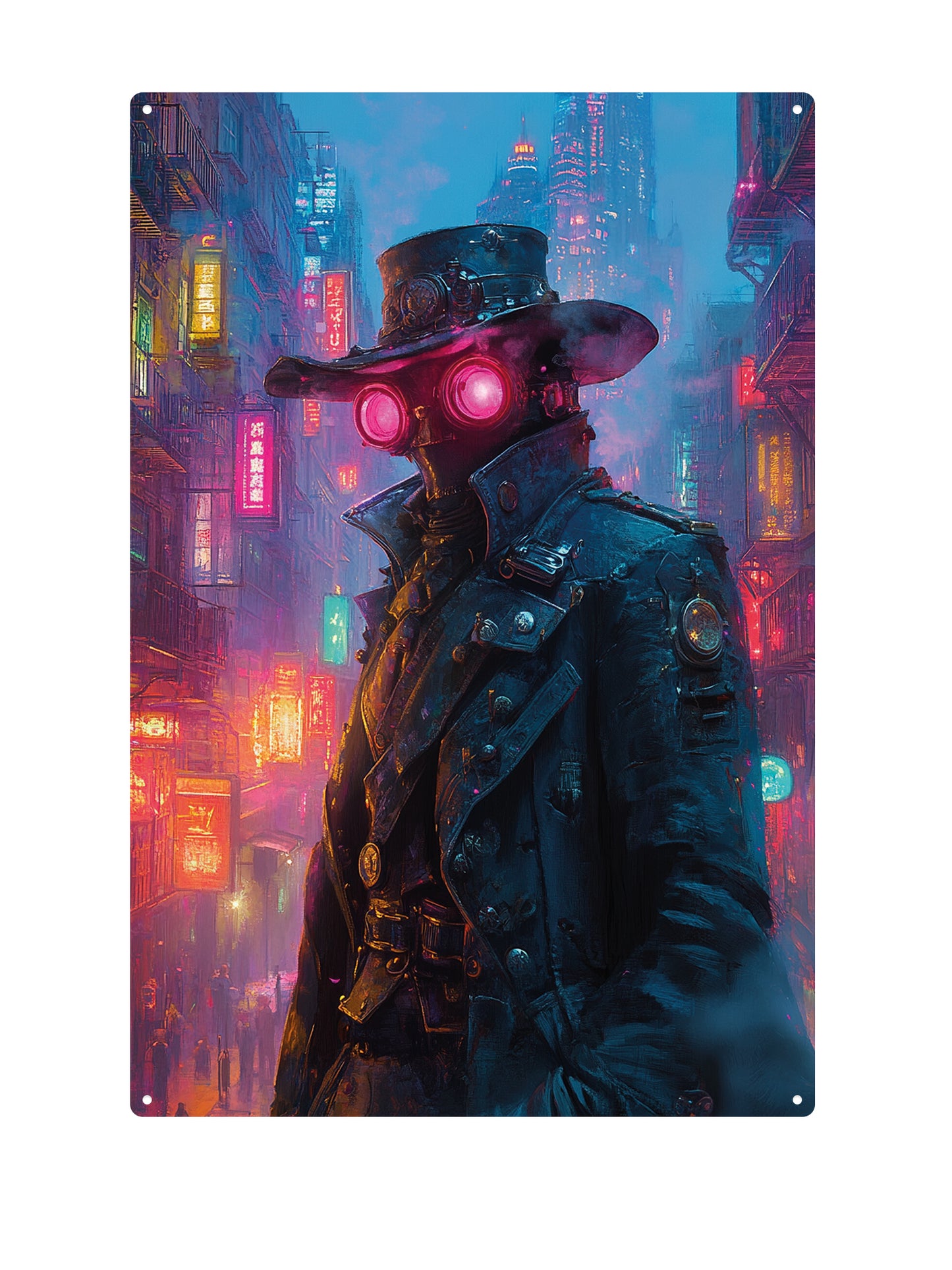 Cyberpunk figure