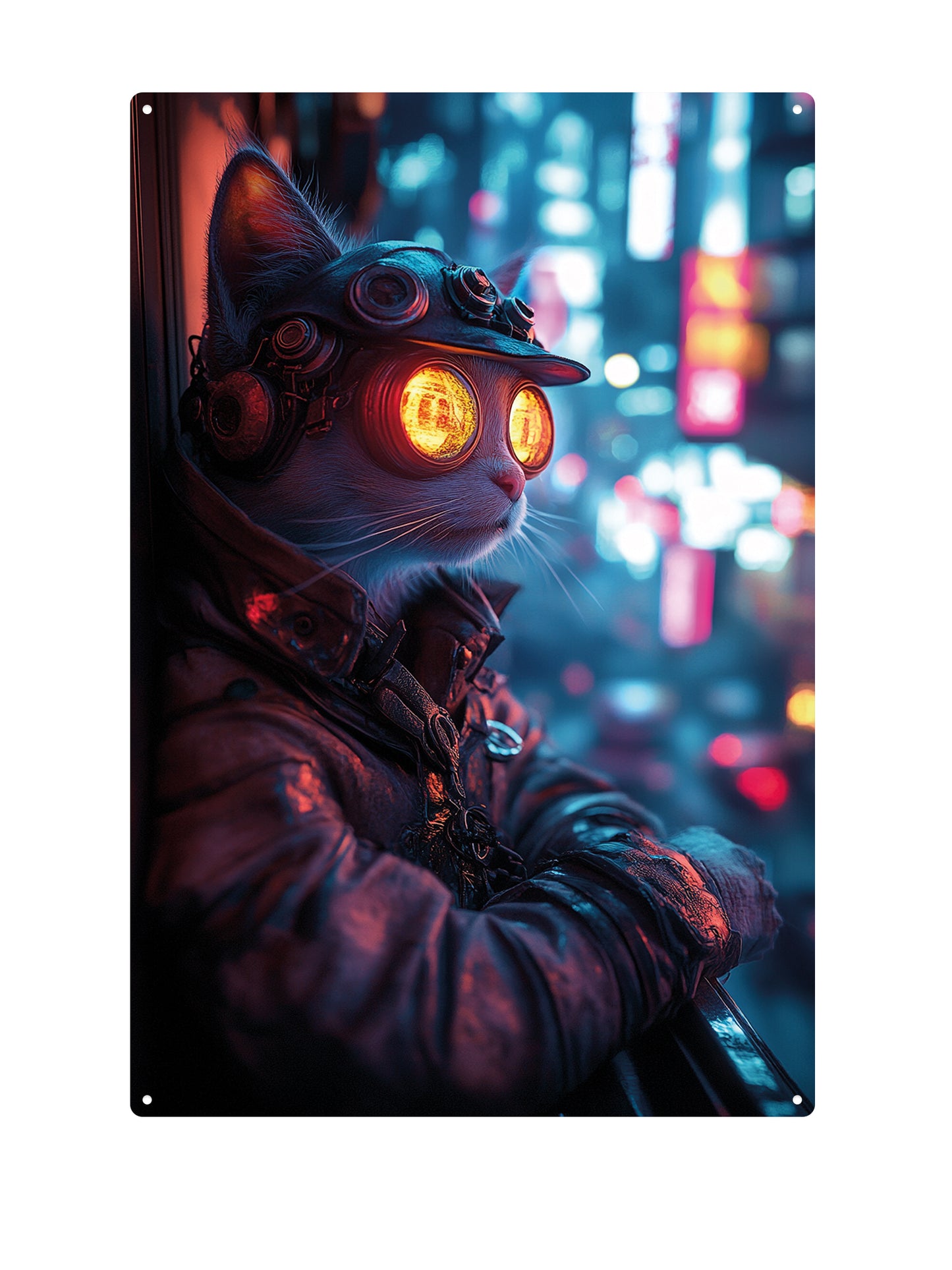 Cyberpunk cat