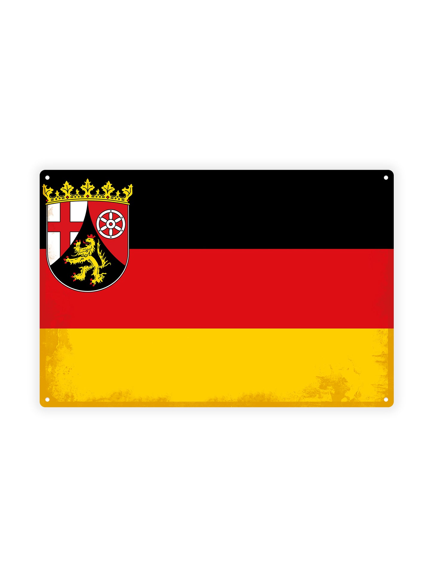 Rheinland-Pfalz - Metal Wall Sign