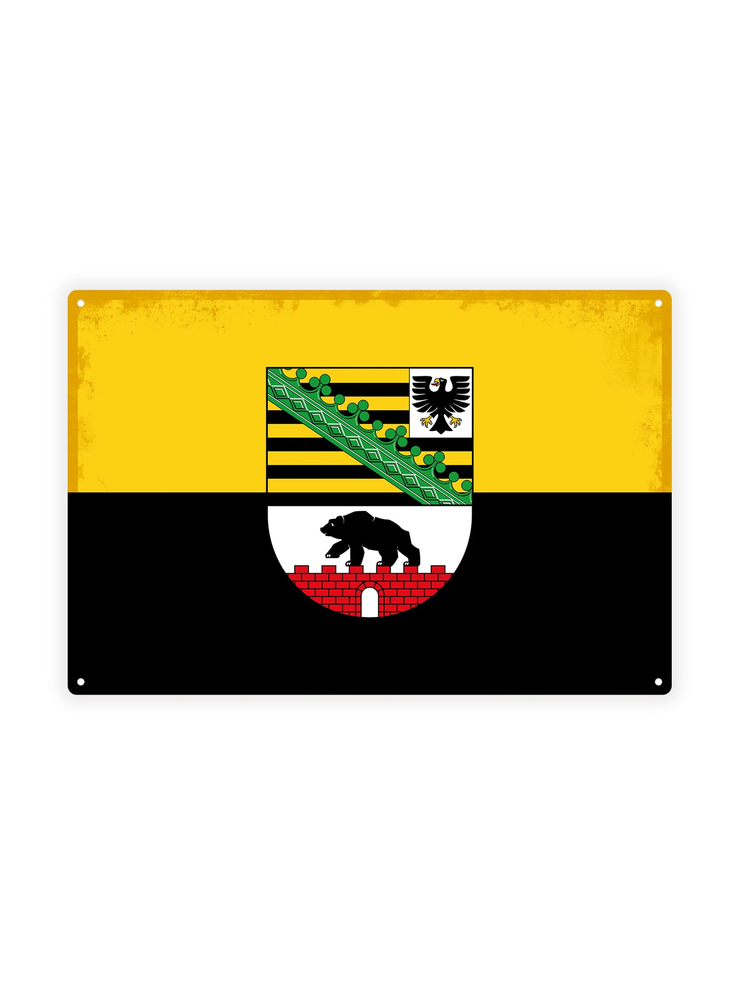 Saxony-Anhalt - Provinz Blechschilder