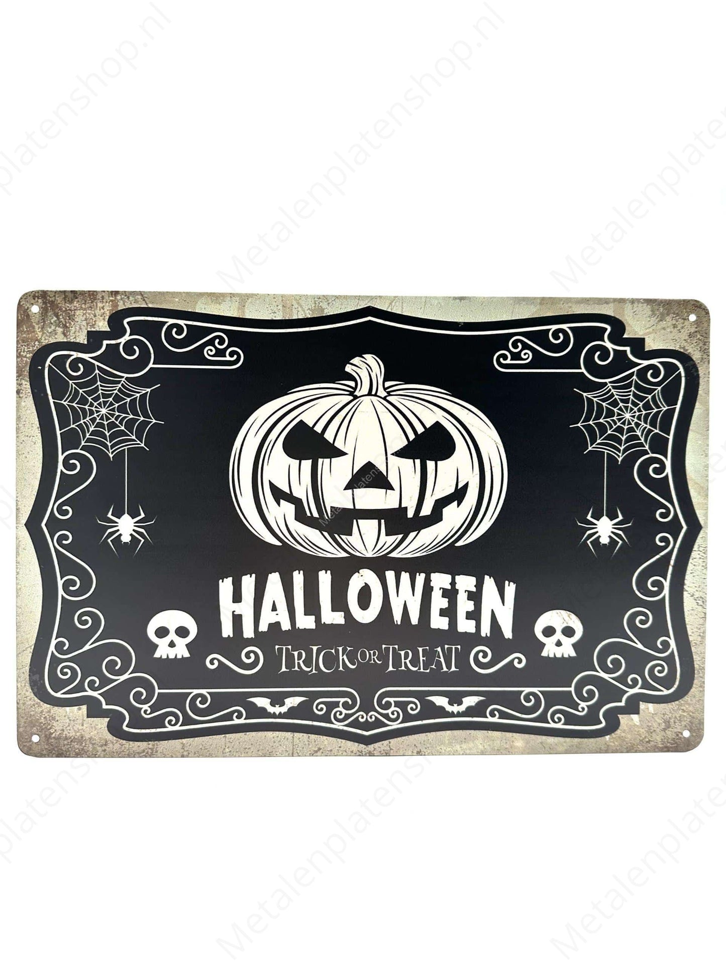 Halloween - Metal Wall Sign