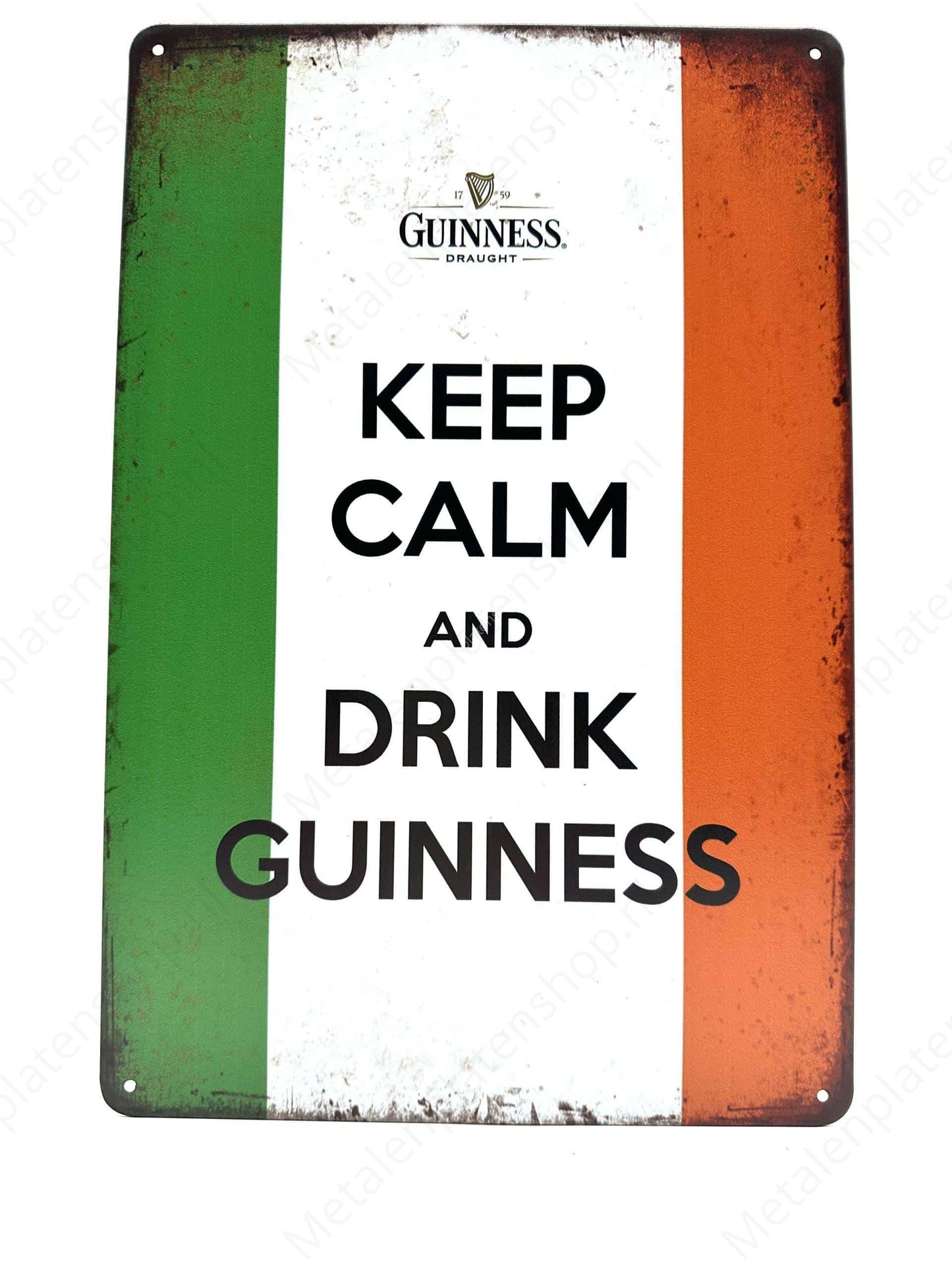 Bleib ruhig und trink Guinness