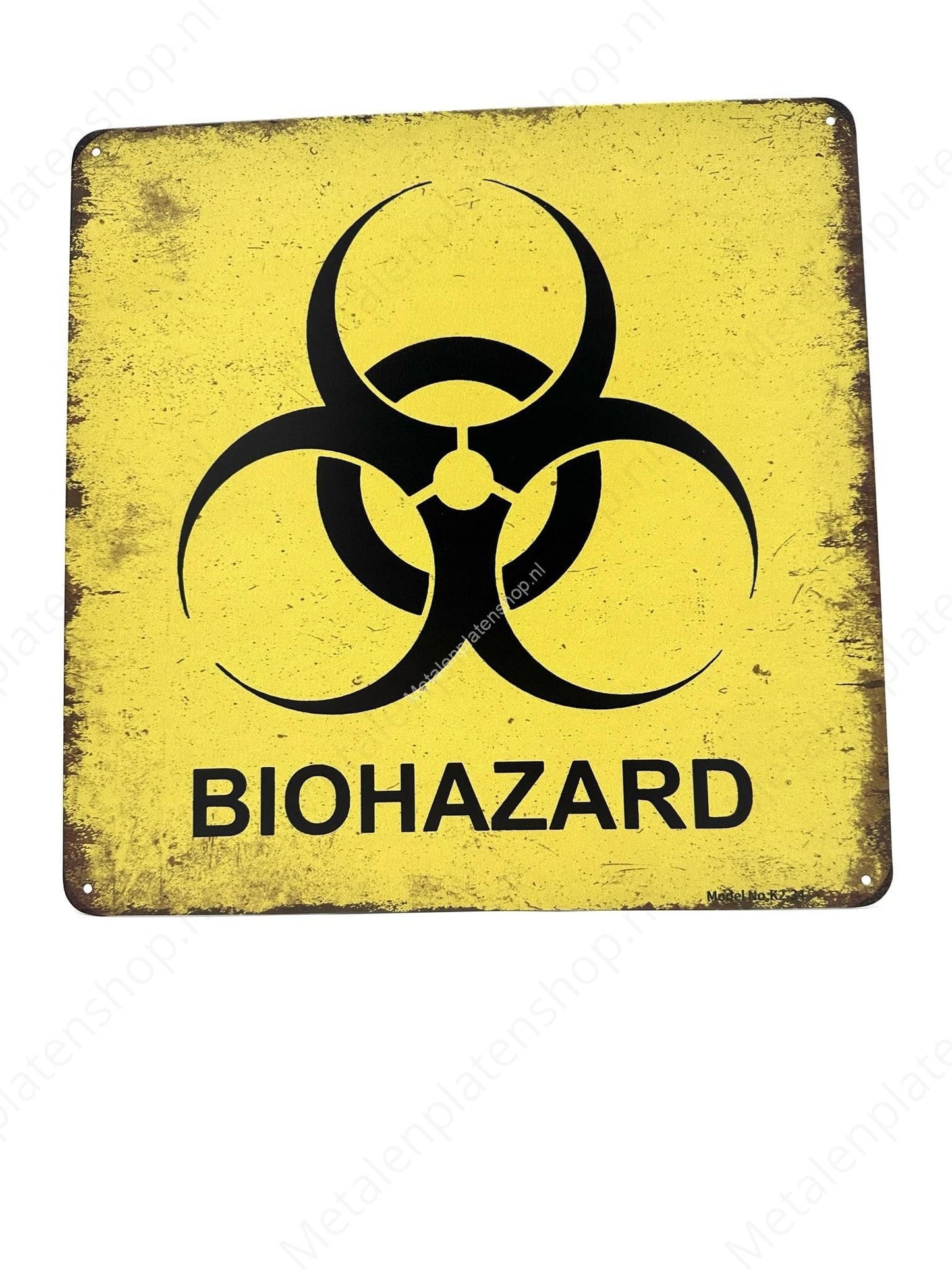 BioHazard - Metal Wall Sign