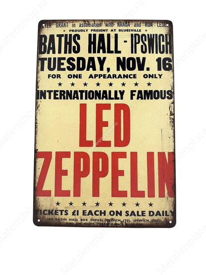 LED Zeppelin - Baths Hall - Ipswich - Musik