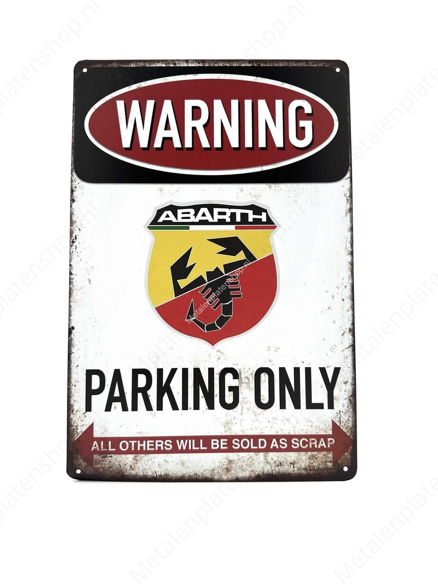 Abarth Parking Only - Parking