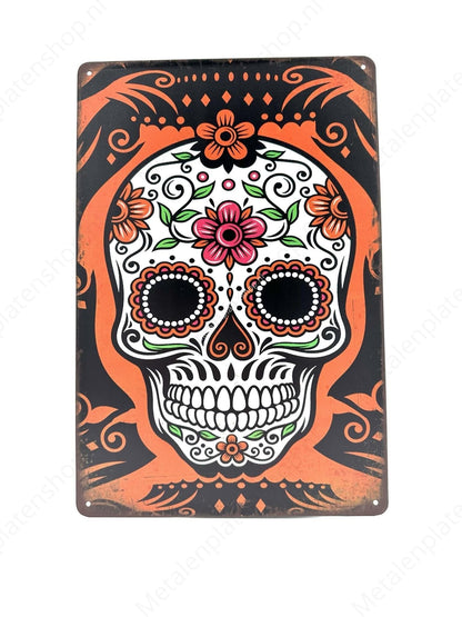 Corona Extra - Totenkopf - Orange - Bier