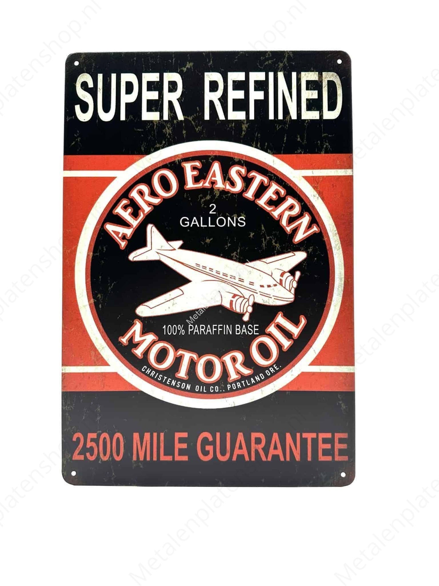 Super Refined - Aero Eastern - Motor Oil - Airplane