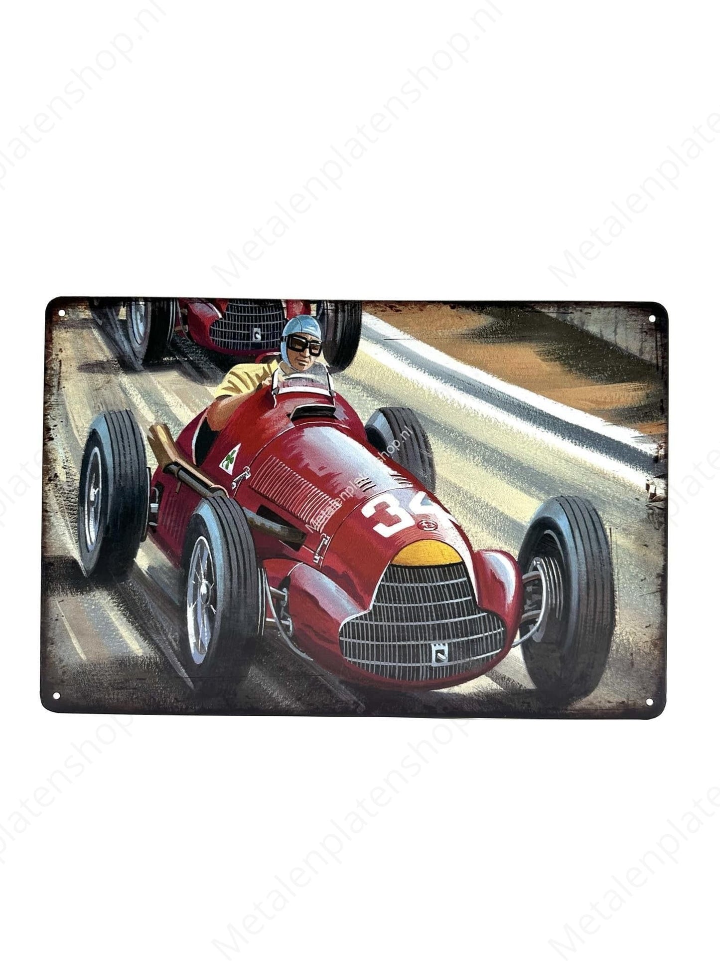 Vintage Race Car - Number 34