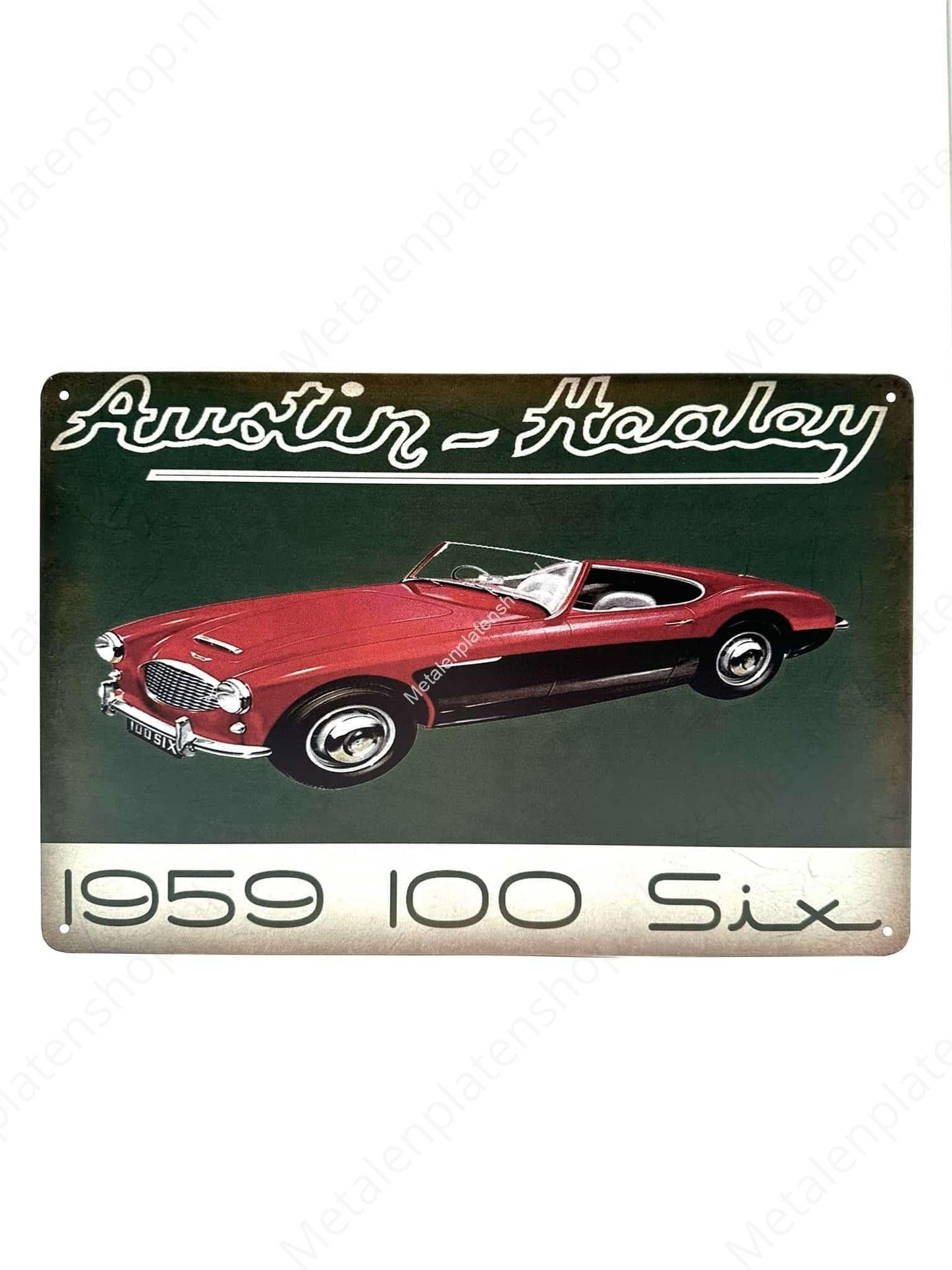 Austin-Haalay - 1959 100 Six - Metal Wall Sign