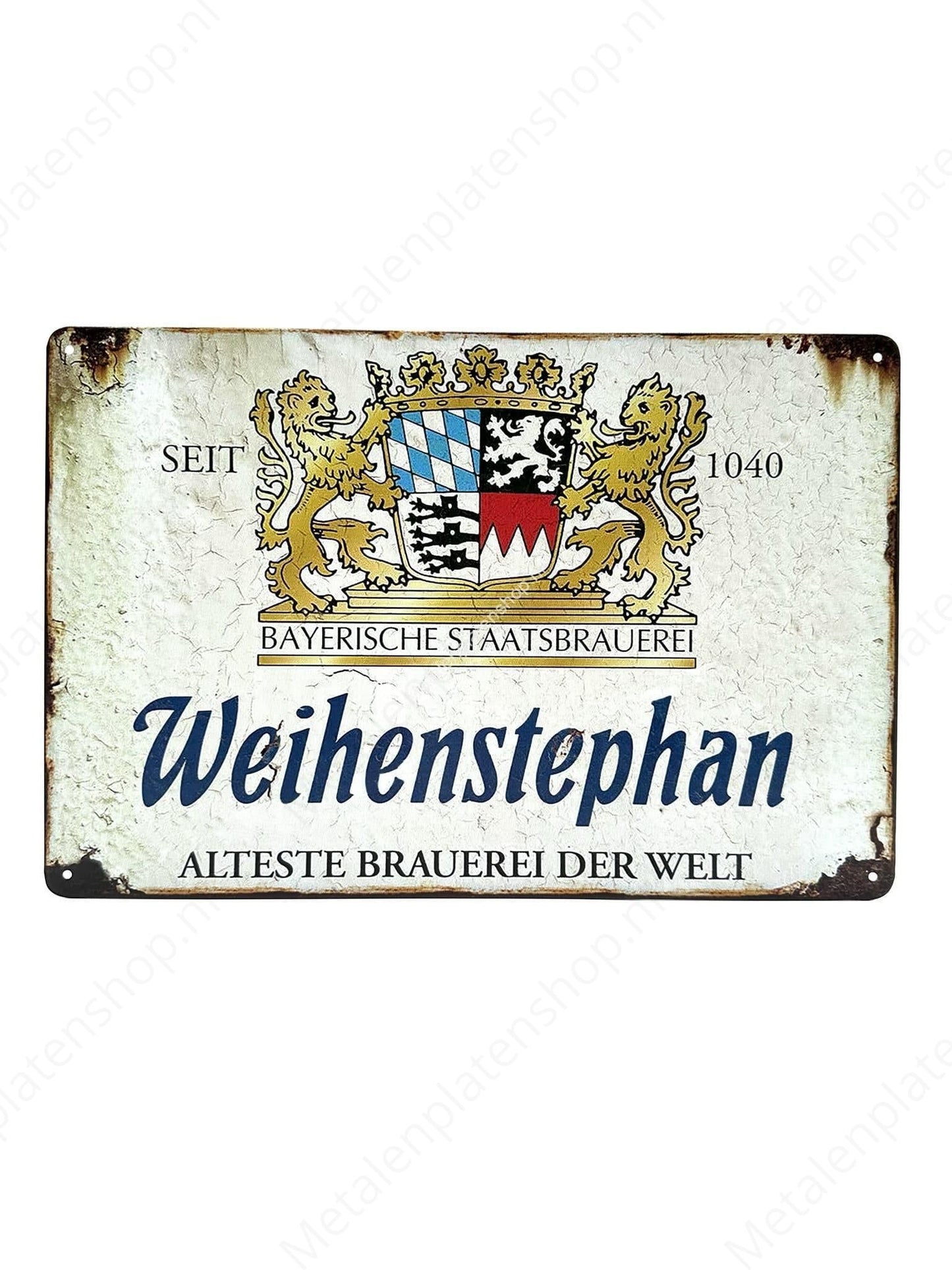 Weihenstephan - Metal Wall Sign
