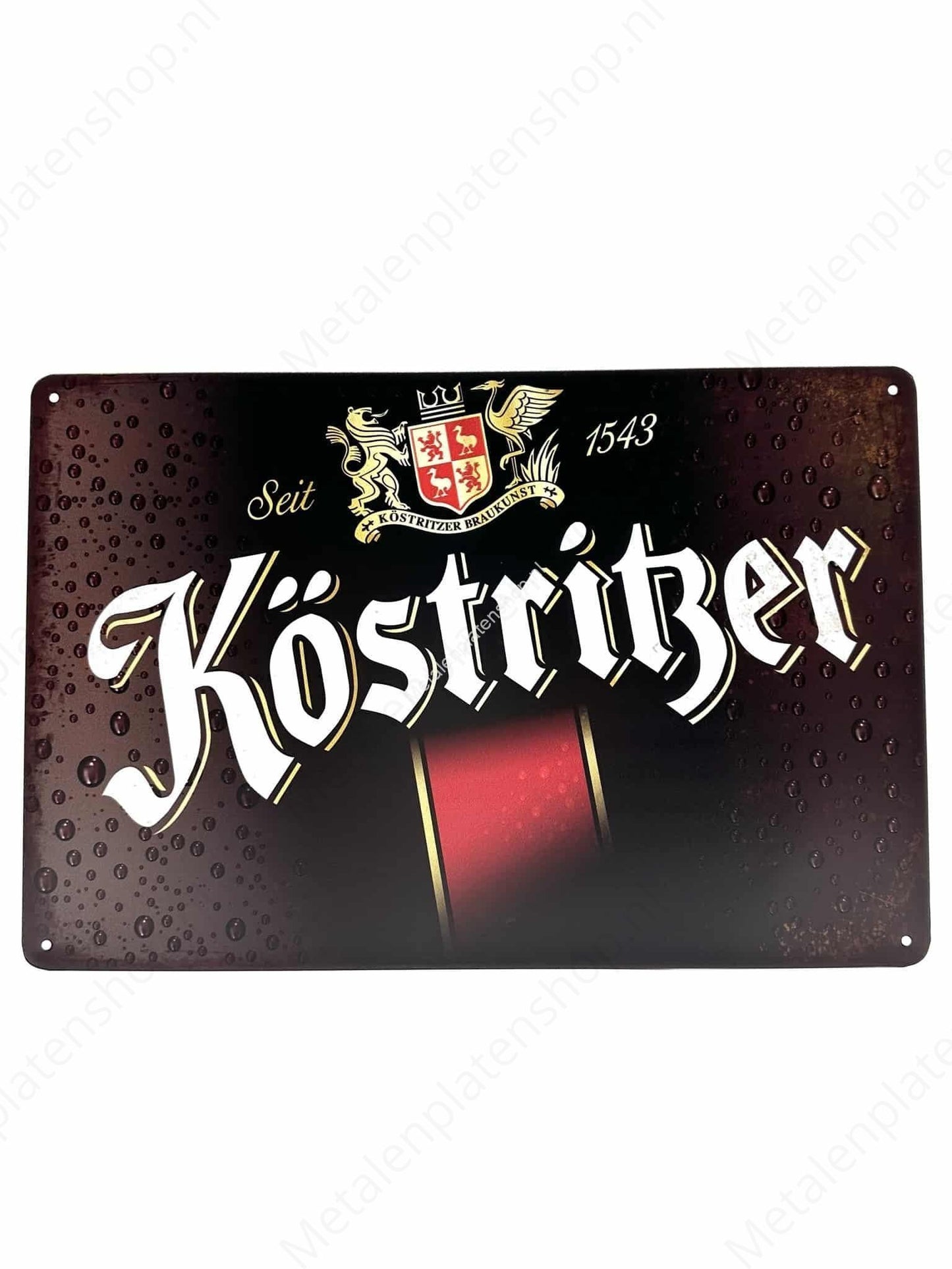 Köstrißer - Seit 1543 - Metal Wall Sign