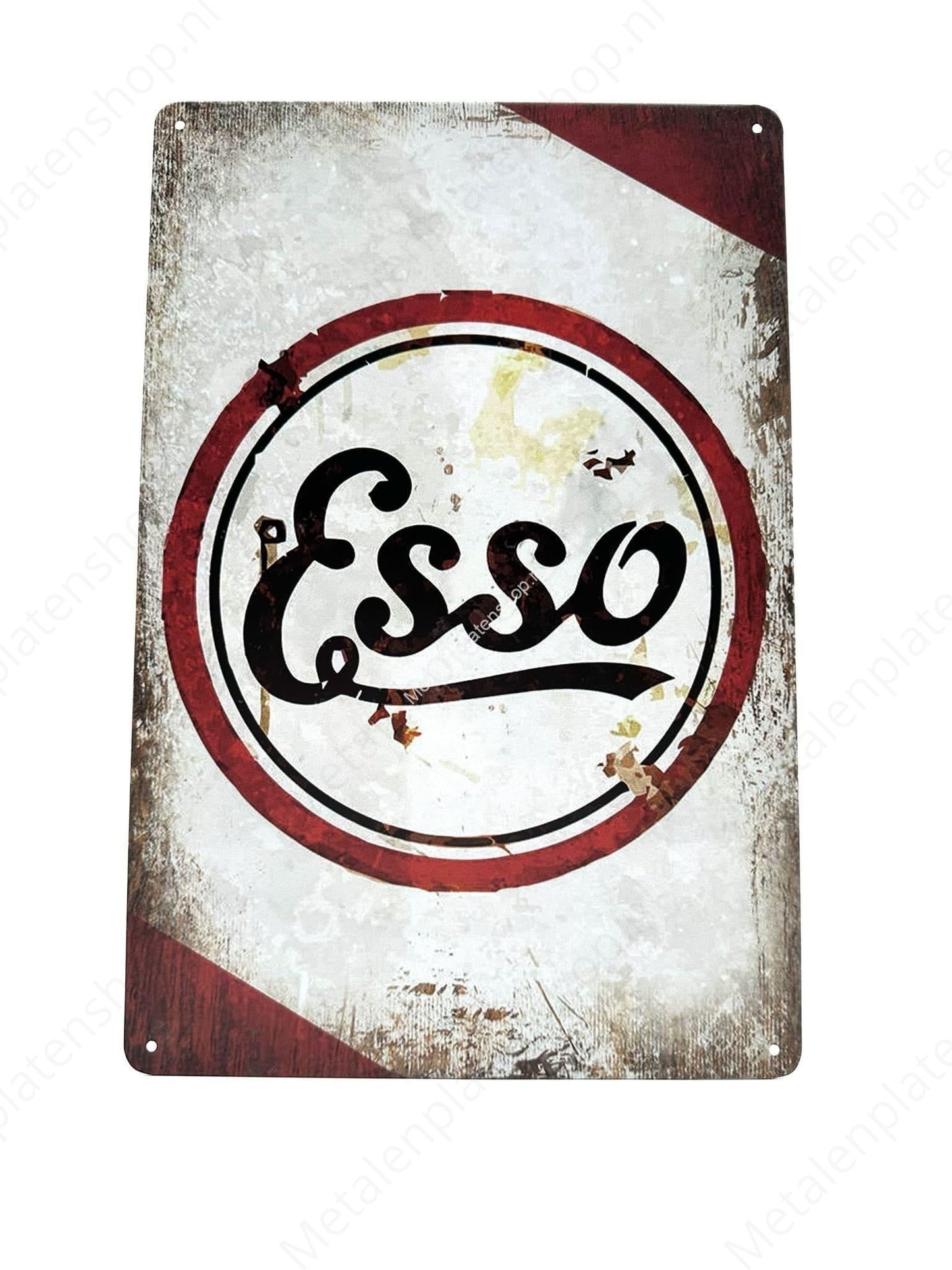 Esso - Red/White