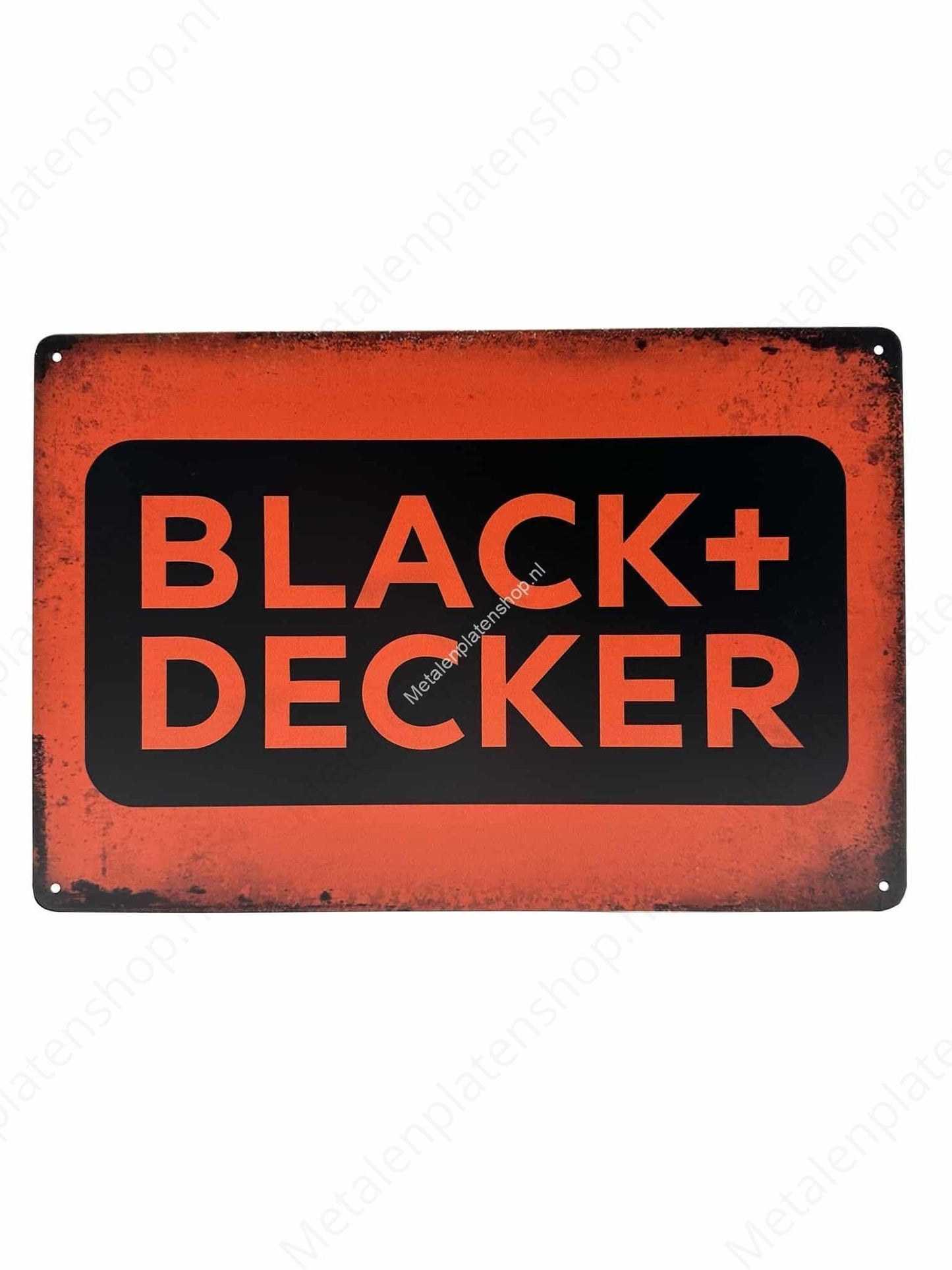 Black+ DECKER - Metal Wall Sign