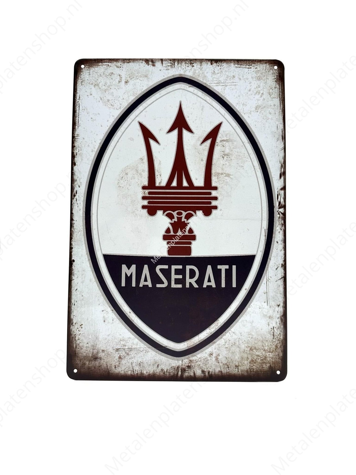Maserati - Metal Wall Sign