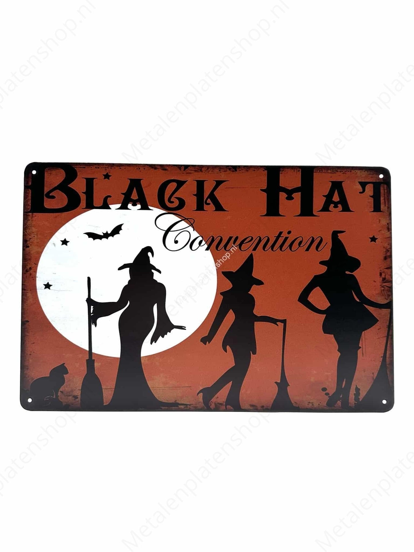 Black Hat Convention - Metal Wall Sign