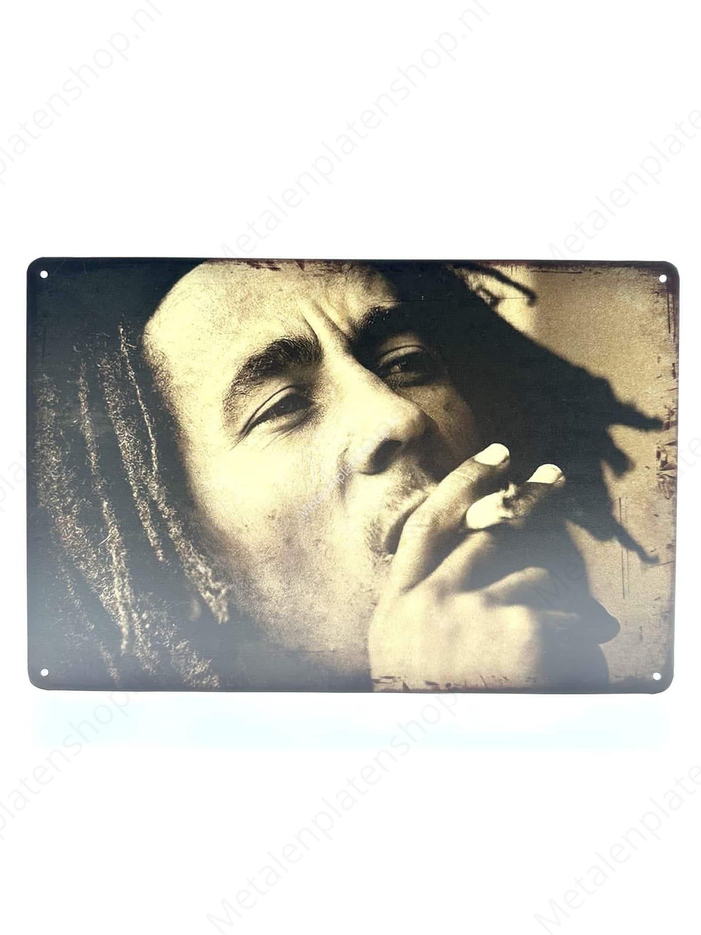 Bob Marley #3 - Metal Wall Sign