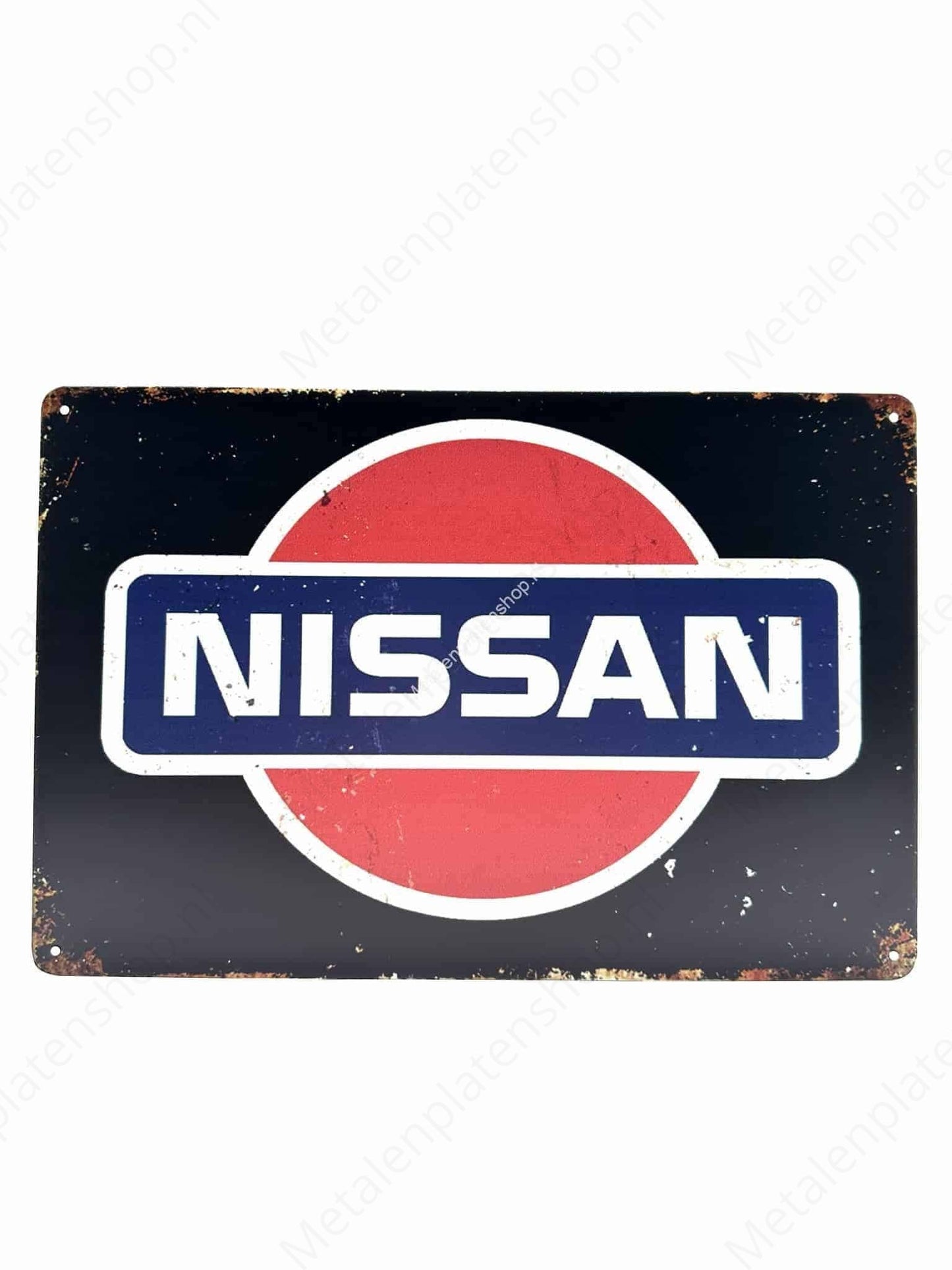 Nissan Logo - Metal Wall Sign