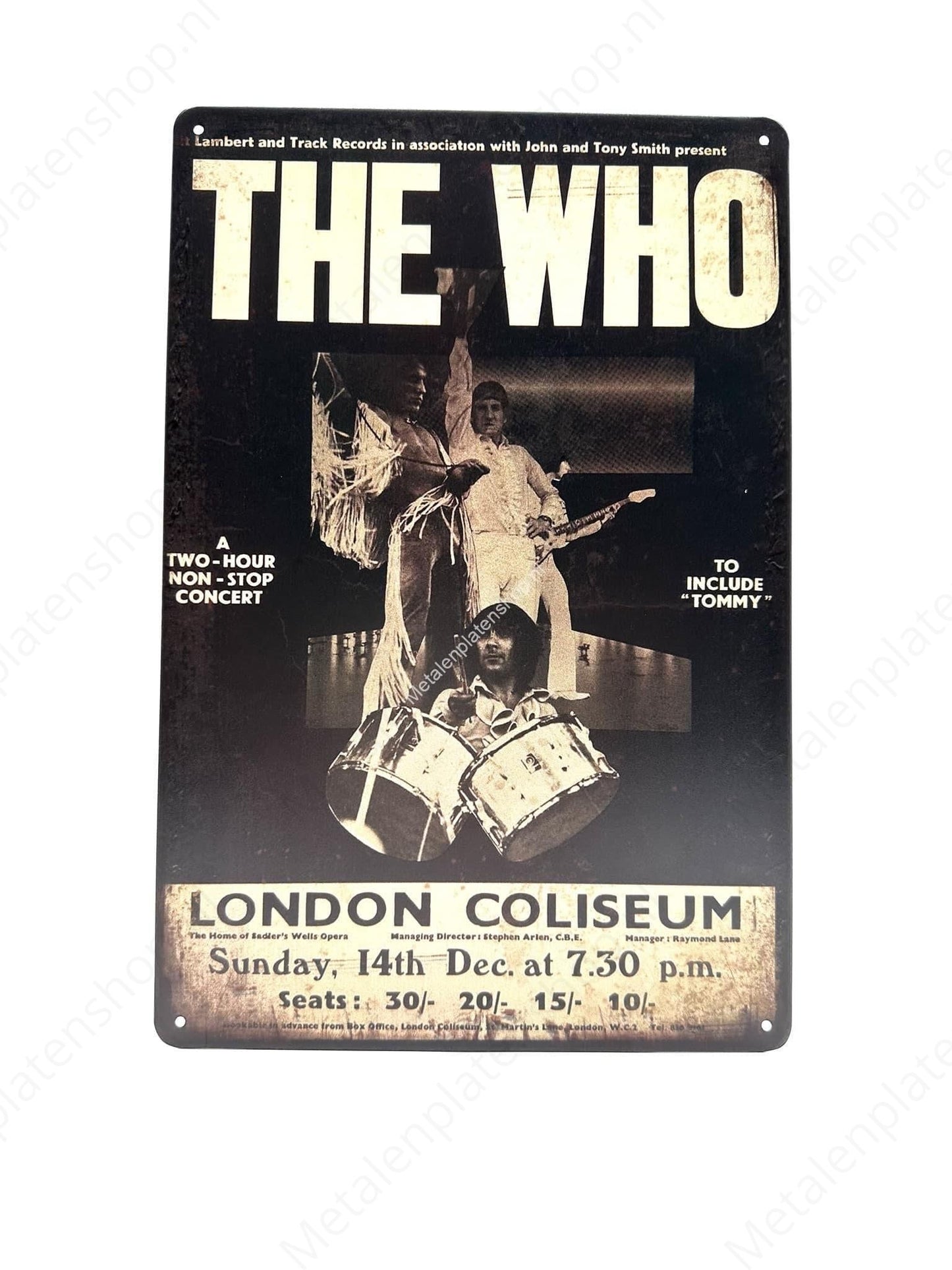 The Who - Poster - London Coliseum