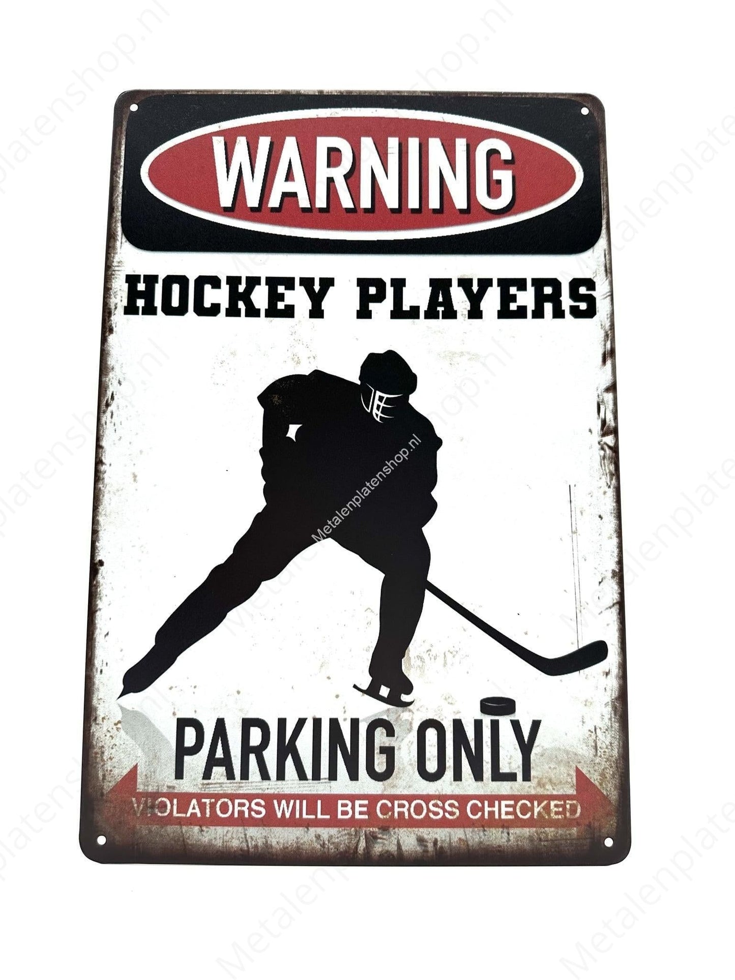 Achtung: Nur für Hockeyspieler – Verstöße werden überprüft.