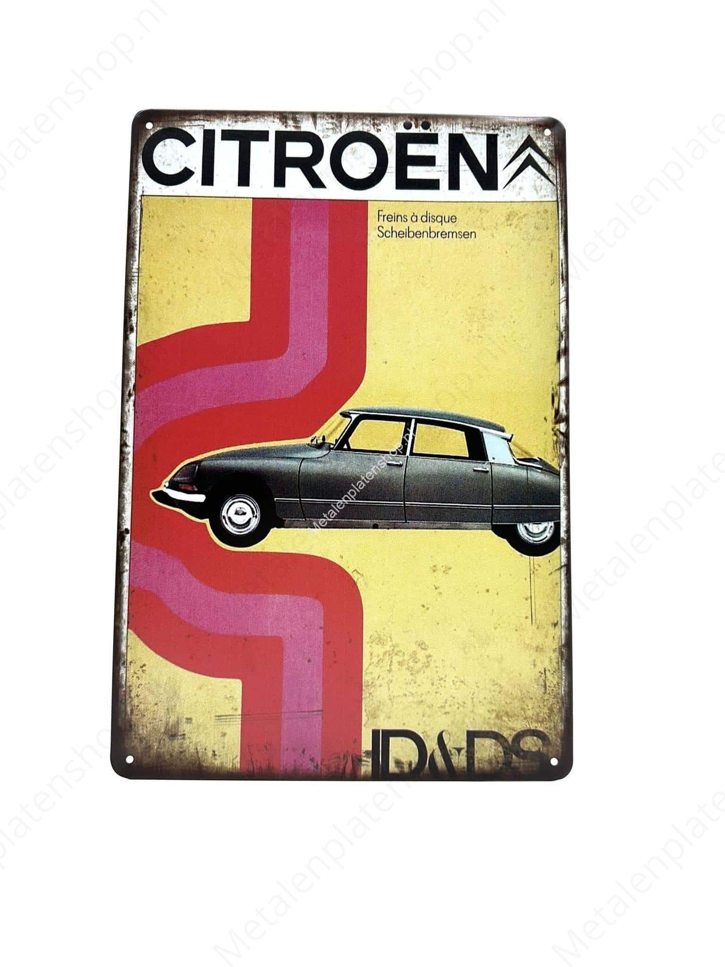 Citroen - DS - Metal Wall Sign